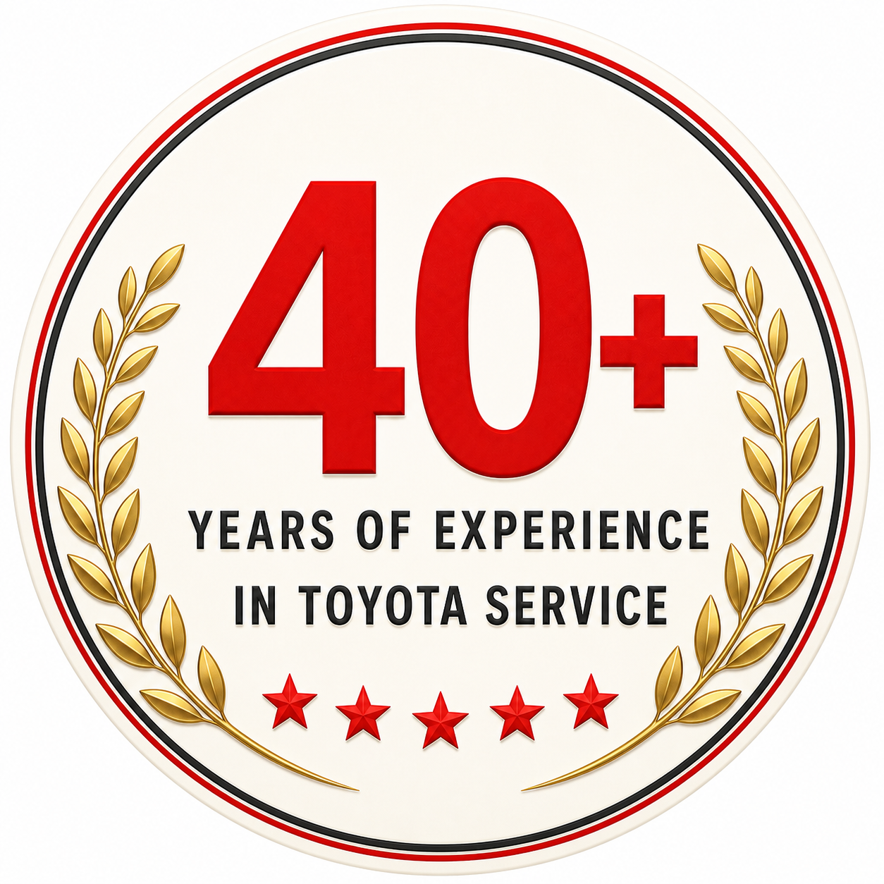 40+ Years of Experience in T0Y0TA Service